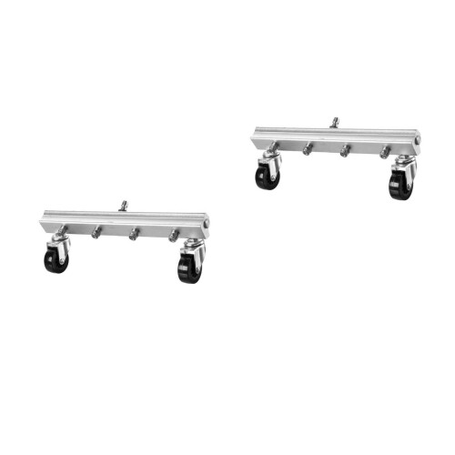 2Pcs Ground Washer Roller with 4 Nozzle High Pressure for Floor Use 1
