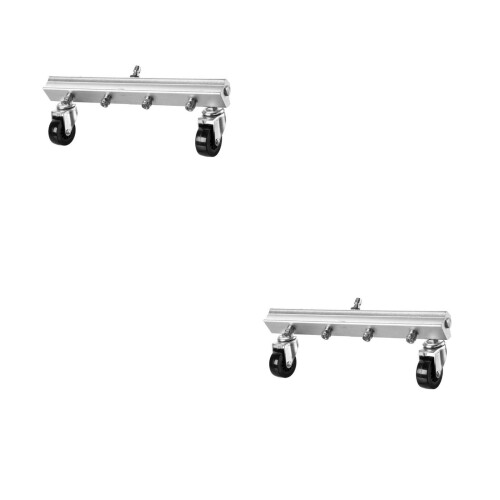 2Pcs Ground Washer Roller with 4 Nozzle High Pressure for Floor Use 2