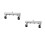 2Pcs Ground Washer Roller with 4 Nozzle High Pressure for Floor Use 4