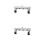 2Pcs Ground Washer Roller with 4 Nozzle High Pressure for Floor Use 6