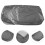 4Pcs Waterproof Oxford Cloth Running Machine Covers Grey for Home Use 6