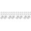 40Pcs Silver Metal Shelf Support Clips for Cabinets and Shelving 3