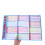 3Pcs Kids Room Wall Poster Multiplication Table Decals Assorted Colors 7