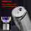 Butane Torch Lighter 1800C Windproof Jet Flame Refillable with Adjustable Flame and Safety Lock Gold 4