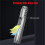 Butane Torch Lighter 1800C Windproof Jet Flame Refillable with Adjustable Flame and Safety Lock Gold 5