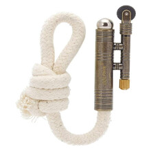 Vintage Kerosene Lighter with WindResistant Ignition, Reusable Retro Metal Flint Wheel for Camping Gift