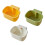 Space Saving Plastic Sink Edge Basket for Dishwashing-Green 2