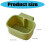 Space Saving Plastic Sink Edge Basket for Dishwashing-Green 4