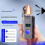 Smart Voice Controlled Windproof Kerosene Lighter with Visible Fuel Window, 4 Ignition Modes, Rechargeable for Camping 4