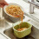 Space Saving Plastic Sink Edge Basket for Dishwashing-Green 7