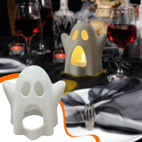 Abat-jour Spectres, décoration d'halloween, Solution de stockage 1