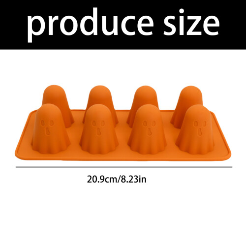 Halloween Themed Silicone Specters Molds Party Theme Baking 2