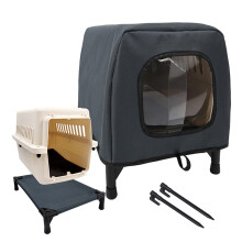 Easy Assembly Outdoor Cats House Insulated for Winter
