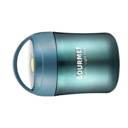 Portable Vacuum Insulated Water Bottle Nonrust-Modern Blue