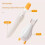 Duck Shape Shower Tool Efficient Hair Catcher Long Time-Pink 5