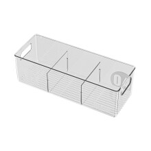 Kitchen Organiser Box Transparent Fridge Storage Bin-S 2