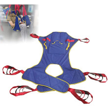 Heavy Duty Patient Lift Sling for Seniors and Disabled, Full Body Transfer Sling with Safety Belt and Sliding Disc