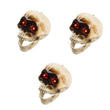 Halloween Animatronic Hanging Skull Head Animated Halloween