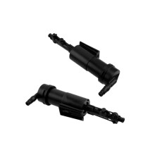 Headlight Washer Nozzle 2Pcs Front Headlamp Sprayer Jet Replacement for BMW 61677147047 61677147046