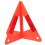 Reflective Warning Triangle with  Visibility Panels and Stable Tripod for Car Safety 1