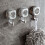 Clear ABS Suction Hook Rotating Mechanism Bathroom-Silver 4