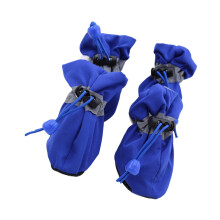 2 paar hondensokken Beschermende dikke grip-Blauw