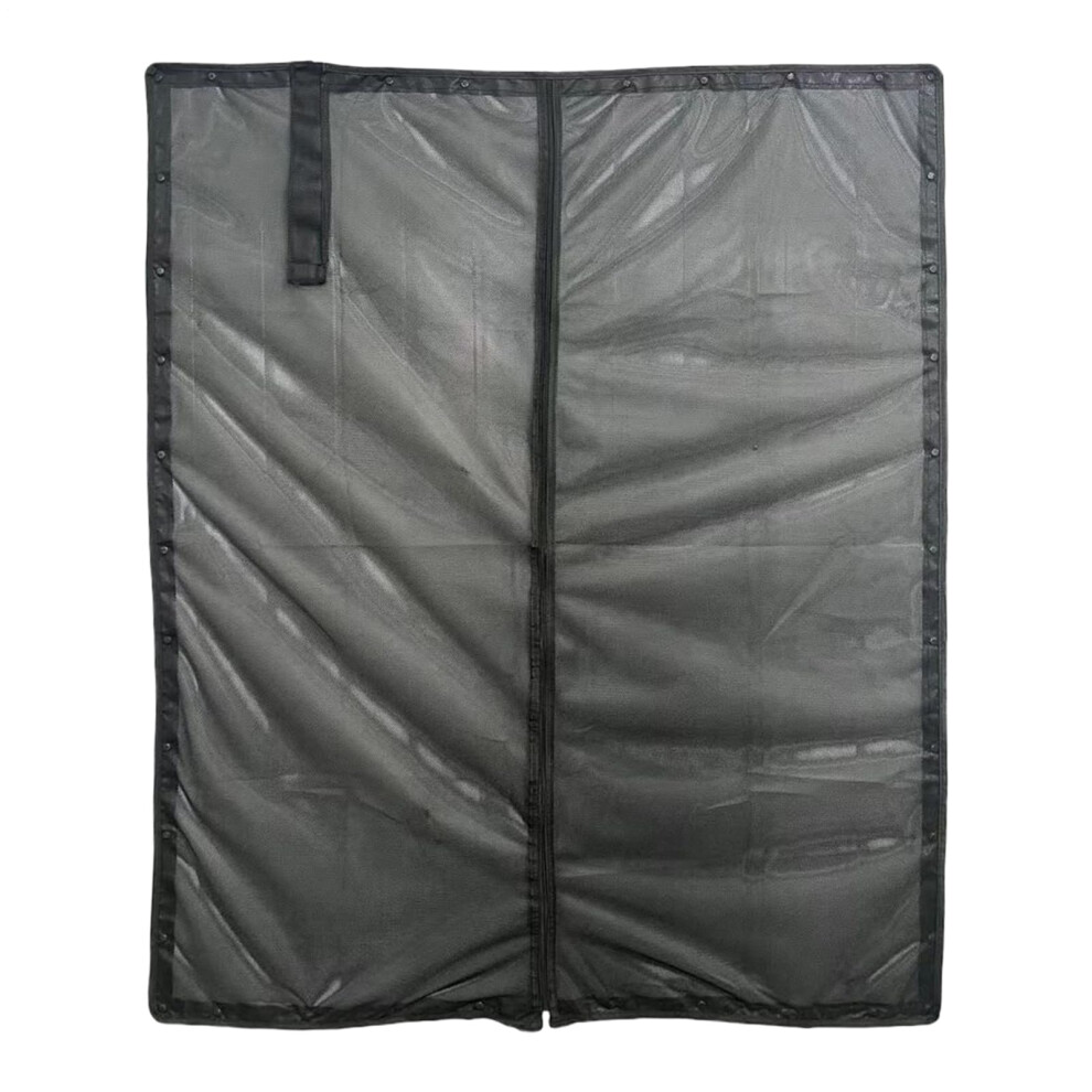 Magnetic Rv Door Screen With SelfâSealing Closure, UvâResistant Mesh For Campervan Door 115X143cm 9330225452959