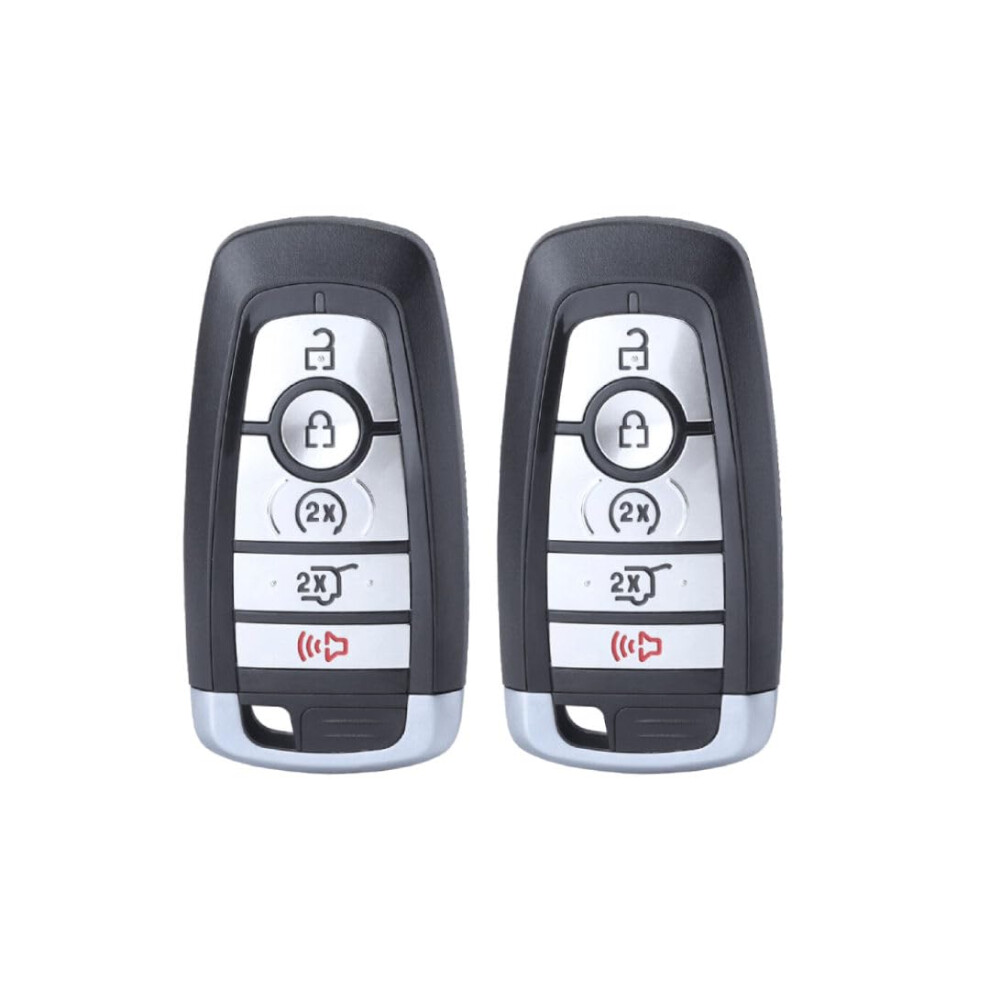 2 Pack Replacement Smart Key Fob For Lincoln Corsair 2020 And Ford Escape 20202023, 5 Button Remote Start With Preinstalled Battery 9073542121817