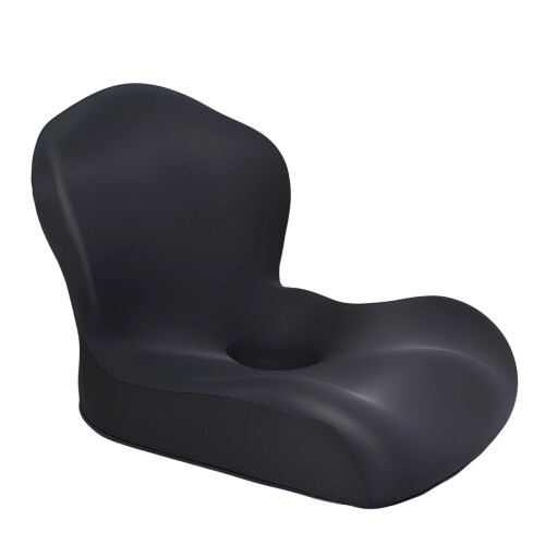 Nonslip Memory Foam Vehicle Seat Pad Ergonomic- Black
