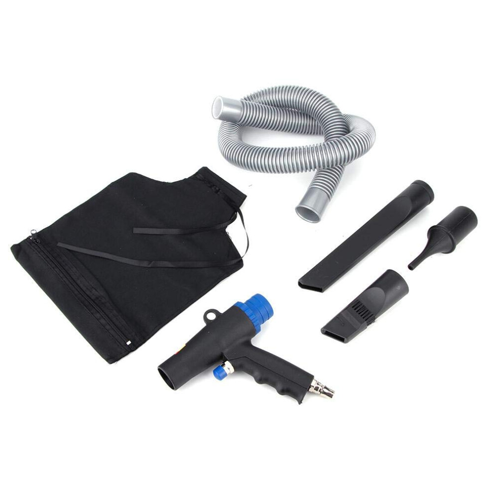 2In1 Air Vacuum Blow Gun With 6Kpa Powerful Suction, Pneumatic Cleaner Kit For Workshop And Auto Cleaning 9330225453215
