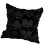 Taie d'oreiller en peluche imprimée Bat Specters,-batte 1