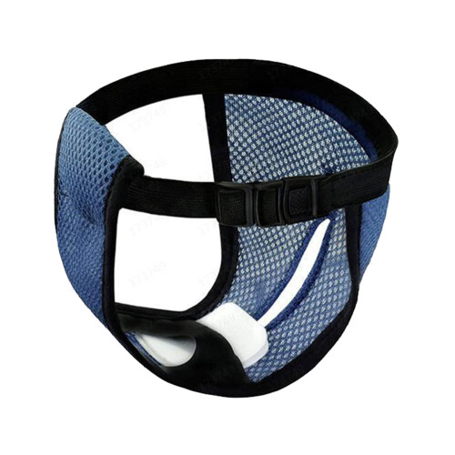 Dog Protective Diapers With Adjustable Design-Navy blue L