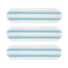 Microfiber Mop Pads for OCedar H2Pro, Reusable Replacement Cloths 3 Pack for Fast Dust Capture