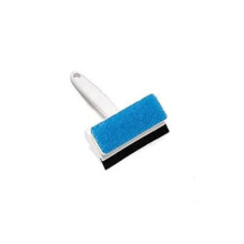 2 in 1 Window Cleaning Squeegee and Scrubber for Streak Glass, Car Windshield and Mirrors