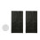 Stylish Grey Black Over Door Hanging Solution With 18-Black 1