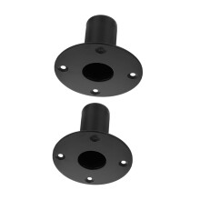 2pcs Metal Speaker Stand for Stage Monitors and Bookshelf Speakers Mount Base Support