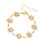 Trendy Sunflower Necklace with Adjustable Chain-Bracelet 1