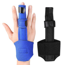 Trigger Finger Splint Adjustable Aluminum Support Brace for Mallet Finger Arthritis Relief Left or Right Hand