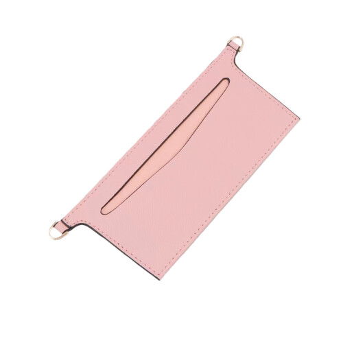 Leather Purse Organizer Insert with Pocket Purse-Pink
