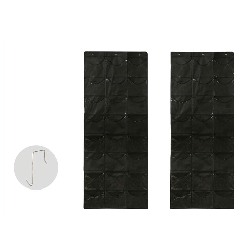Ventilated All Purpose Hanging Shoe shipper Suitable For-Black