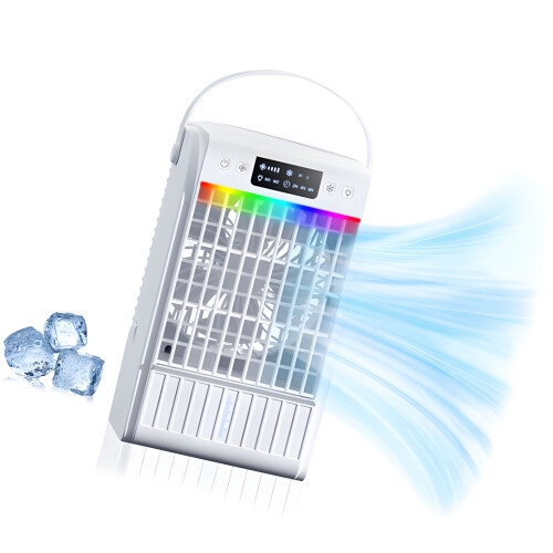 Easy Carry Desk Cooling Device Perfect For Hot Summer Days