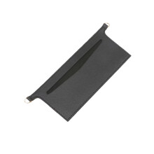 Envelope Bag Insert Organizer Leather Purse Organizer-Black