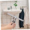 2pcs Window Squeegee with Replaceable Rubber Blade Streak Glass Cleaning Tool for Home 3