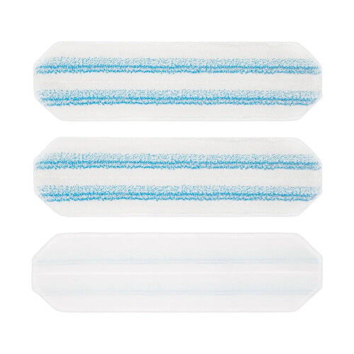 Microfiber Mop Pads for OCedar H2Pro, Reusable Replacement Cloths 3 Pack for Fast Dust Capture 2