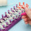 Braided Frame Knitting Long Rings Set with Hook Needle For Kid 2