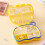 Clear View reisvriendelijke pillendispenser met-Wit 5