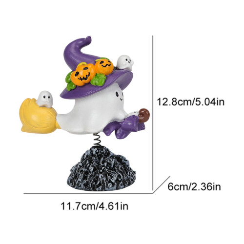 Miniature Ghostly Statue Easy Halloween Decoration For Home 2