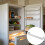 Unbreakable Fridge Shelf Replacement 15.2cm Deep For Easy Food 5
