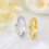 Star Accent Diamonds Rings Suitable For Various Finger-7 silver 5