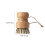 2Pcs Dish Scrub Brush Set for Nonstick Cookware, ScratchSafe Short Handle Kitchen Cleaning Brush 2